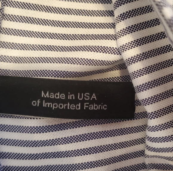 Theory Juscla Masin Off-Shoulder Gray & White Striped Cotton Blouse Size Small - Picture 4 of 8